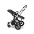 Kombikinderwagen Cameleon 3 Plus Complete Black/Black-Red