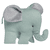 gosleksak elefant Sparkle guld-mint melee