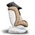 Bastiaan One Beige Chocolate Fotelik samochodowy