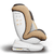 Bastiaan One Beige Chocolate Fotelik samochodowy