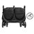 Duo kinderwagen City Tour 2 Double Pitch Black