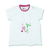 Kurzarm-Shirt weiß