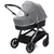 Mückennetz für Buggy, Sport-, Kinderwagen & Reisebetten grau