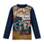 T-Shirt LS Navy Night