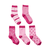 Calcetines 5-Pack Patrón Rosa