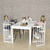 babybay ® Table top kinderstoel ombouwset geschikt voor model Original , Maxi, Comfort en Comfort Plus, naturel onbehandeld