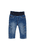 s. Olive r Jeans blauw uitgerekt denim