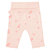 Broek zacht peach gedessineerd