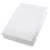 Drap housse enfant blanc/blanc 40x90 cm lot de 2