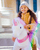 Licorne à monter enfant rose frein, grand