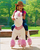 Licorne à monter enfant rose frein, grand