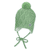 Berretto a maglia verde
