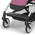 Kinderwagen Eezy S Twist 2 Silver Magnolia Roze