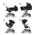 Poussette Eezy S Twist 2 Silver Deep Black