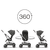 Buggy Eezy S Twist+ 2 Silver Soho Grey