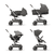 Buggy Eezy S Twist+ 2 Silver Soho Grey
