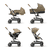 Buggy Eezy S Twist+ 2 Silver Classic Beige