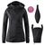 Chaqueta para portabebé Softshell Allrounder negro