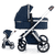 Combi Stroller 2 in 1 Santorini Blue