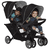 Poussette double inline Stadium Duo Black/Grey