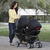Poussette double inline Stadium Duo Black/Grey