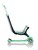 Trottinette enfant 3 roues évolutive FOLDABLE Plus LIGHTS GO-UP 4en1 menthe