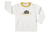 Langarmshirt Igel weiss
