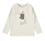 Long Sleeve Shirt Nmflela White pet Grijs