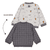 Giacca reversibile Griddly Bear, antracite/melange