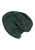 Wende-Slouch-Beanie dunkelgrün
