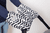 Protège-mains pour poussette X-Muff Art Frenzy Zebra