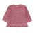 Sweatshirt berry gemustert