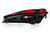Kinderfahrradanhänger Outback ONE mit Rückenlehnenverstellung Red/Black