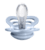 napp Supreme Baby Blue / Iron Silicone 0-6 månader, 2 st.