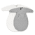 Saco de dormir bebé Baby-Mäxchen Ringlets Koala gris 3 partes