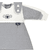 Saco para dormir bebé  Baby-Mäxchen Ringlets Koala navy 3 partes