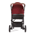 Buggy SMILOO Happy+ black/tabak maroon