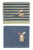 Kinderhandtuch Doppelpack Emmilius mittelblau 50 x 30 cm
