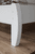 Lit simple enfant Jasmin pin blanc 100x200 cm