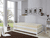 Lettino impilabile Nadine 90 x 200 cm pino, bianco