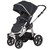 Kinderwagen Racer GTX met handrem seaside (207) Framekleur zilver