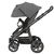 Kinderwagen Racer GTX met handrem cozy grey (210) Framekleur zwart