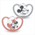 Schnuller Disney "Mickey" 6-18 Monate, 2 Stk. in grau/rot