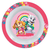 Kit vaisselle enfant petit-déjeuner Pat Patrouille PP rose, 3 pièces
