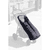 Chancelière pour poussette universelle thermoactive polaire Pooly noir