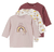 Langarmshirt 3er Pack Nbftacca Crushed Berry
