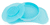 Click Matte und Kinderteller Mini ab dem 6. Monat pastell blau