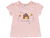 T-Shirt BEE Happy rosa