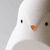 Luz nocturna, pingüino portátil 2 en