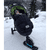 Wheelblades Ski pour poussette simple XL noir/bleu